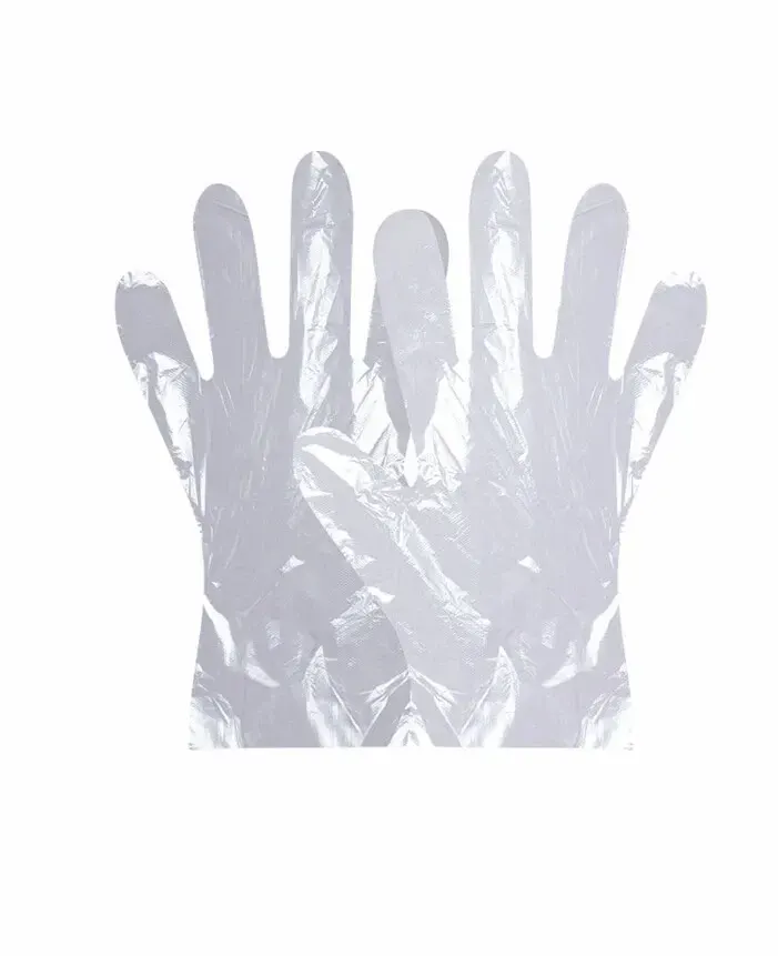 Mănuși de unică folosință din polietilena, Ardon HDPE POLIETILENA transparent, culoarea transparent