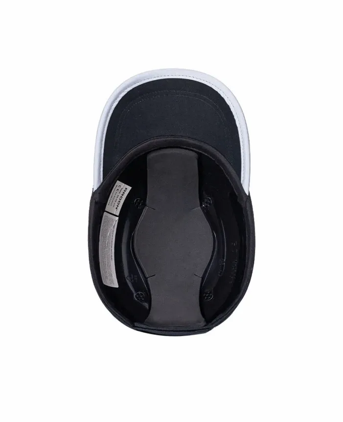 Sapca de protectie cu calota din ABS, reflectorizanta, Bruno - neagra
