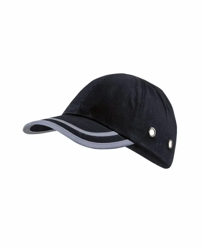 Șapcă de protectie cu calota din, reflectorizanta, Bruno, neagra, Ardon ABS, culoarea negru
