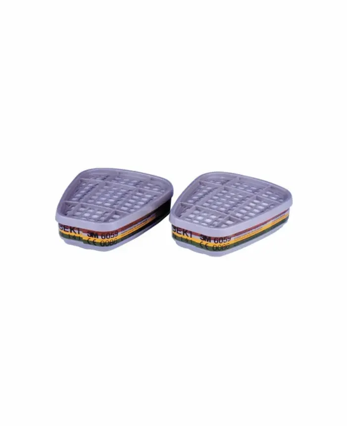 Filtru pentru mască de protecție respiratorie, 3M 6059 ABEK1 din, culoarea gri