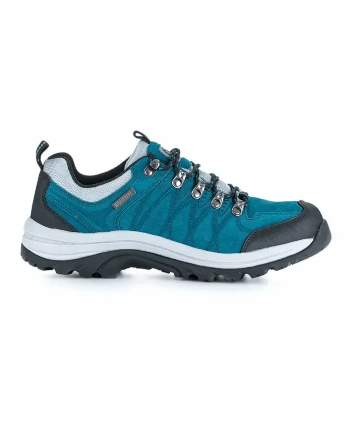 Bocanci de trekking/outdoor, impermeabili, din piele întoarsă și nylon, Ardon SPINNEY, culoarea albastru