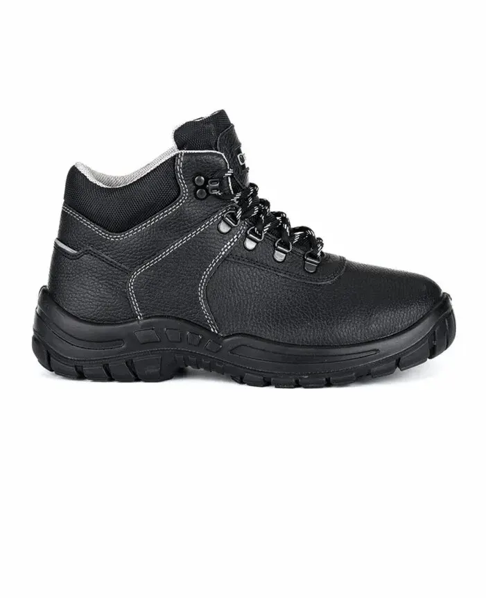 Bocanci de lucru fără bombeu, din piele naturală, Ardon PROTECTOR O2, SR HRO FO, culoarea negru