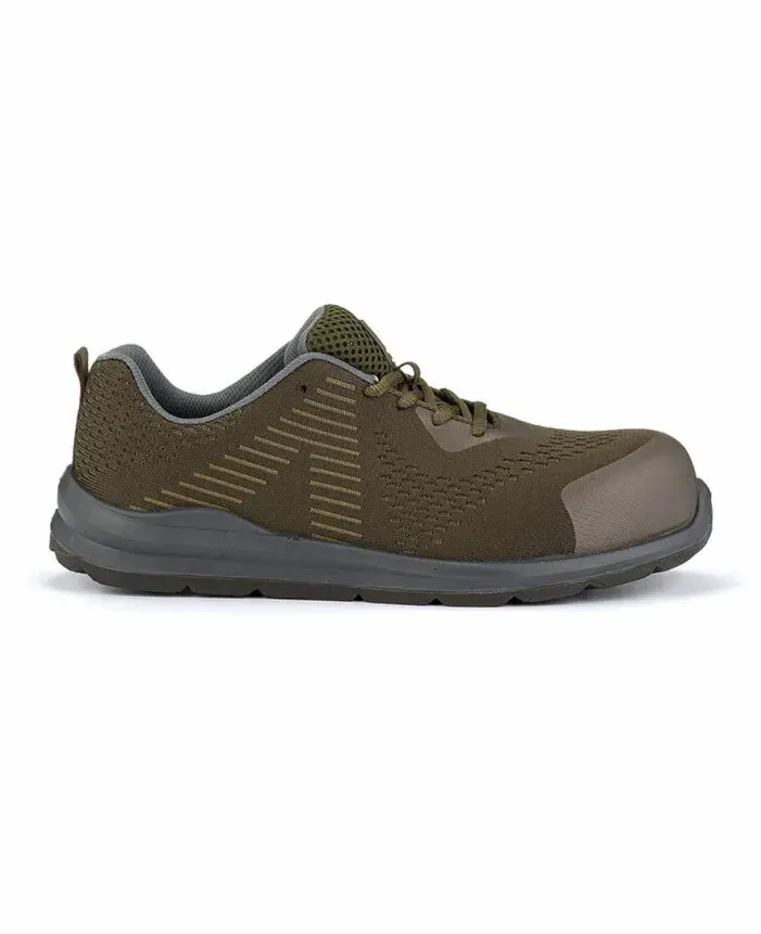 Pantofi de lucru fără bombeu, din material textil, Ardon FLYTEX O1, SR FO, culoarea kaki