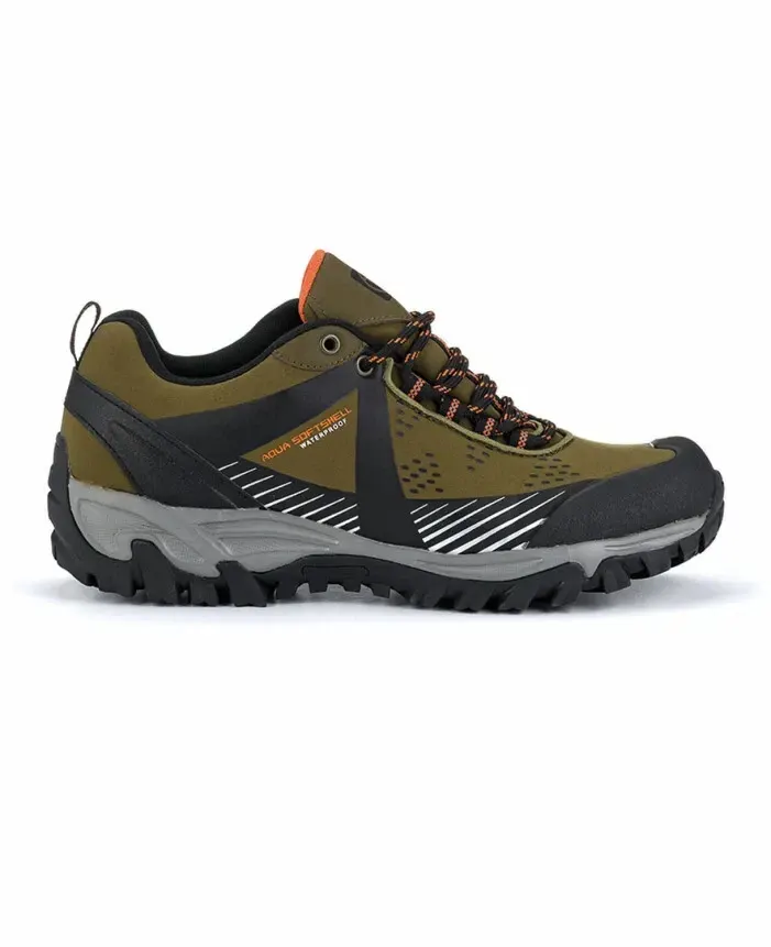 Pantofi de trekking/outdoor, impermeabili, din softshell, Ardon FORCE KAKI, culoarea kaki