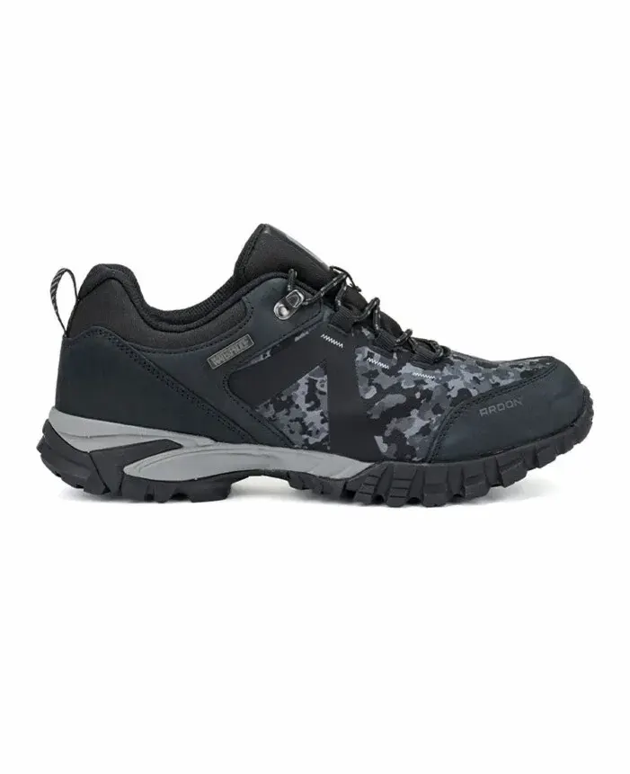 Pantofi de lucru, din piele, Ardon CREATRON CAMO, culoarea gri