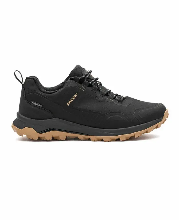 Pantofi outdoor, din material textil și poliuretan, Ardon ULTRITE GO LOW, culoarea negru