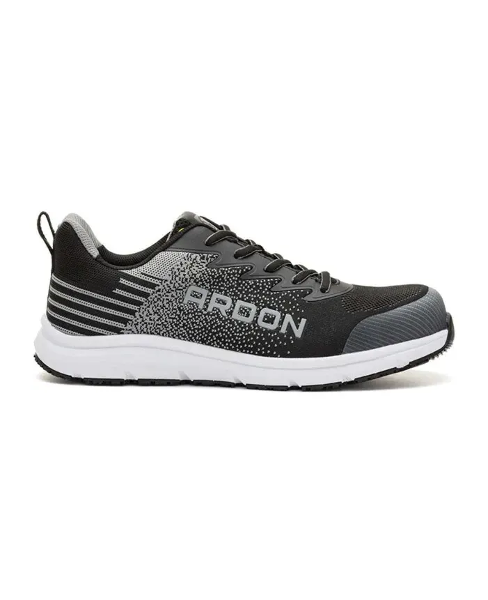 Pantofi de protecție cu bombeu compozit și lamelă antiperforație din Kevlar, Ardon ASONEX S1PS ESD FO SR, culoarea negru