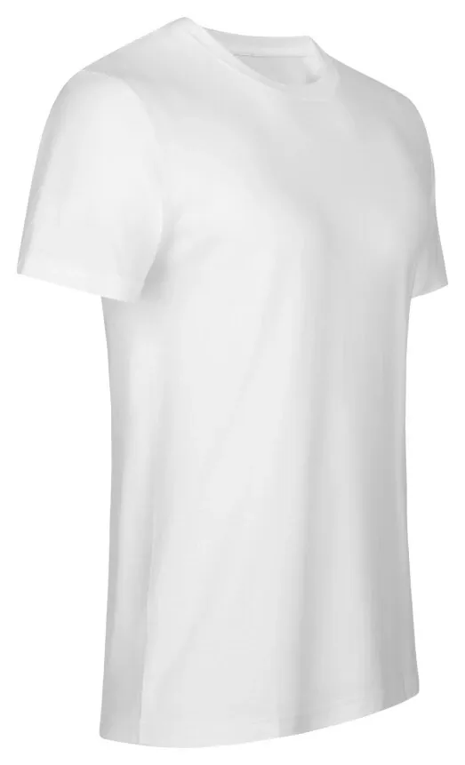 Tricou simplu cu maneca scurta Lima - alb