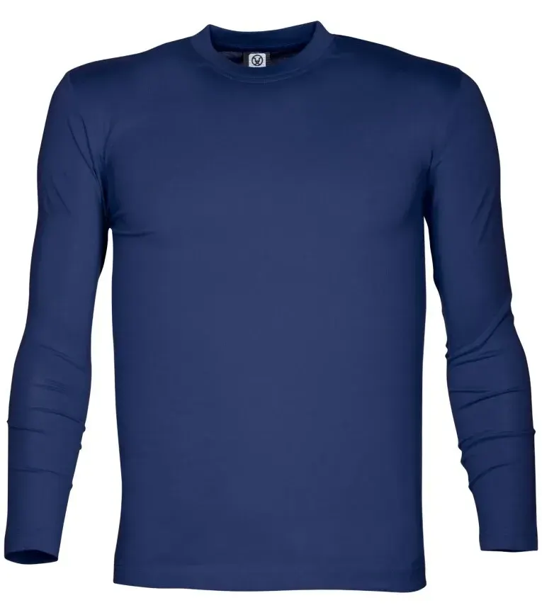 Tricou cu maneca lunga Cuba, din bumbac, Ardon, culoarea bleumarin