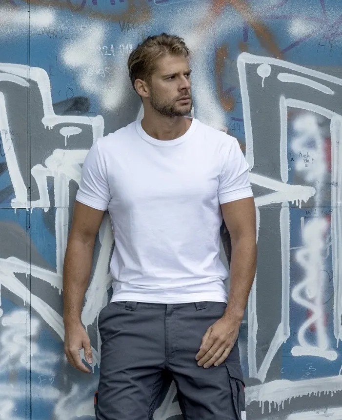 Tricou simplu cu maneca scurta Trendy - alb