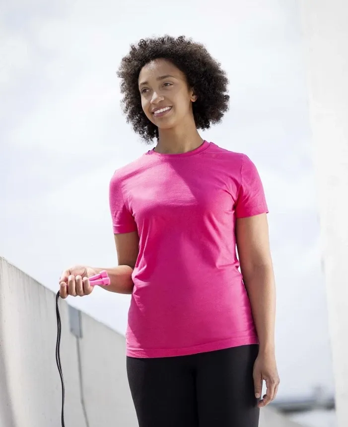 Tricou Ardon LIMA femei, roz, bumbac, 160 g/mp