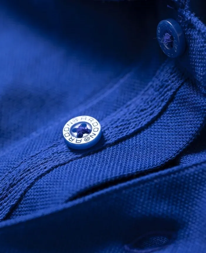 Tricou polo cu maneca scurta ZIDYN - albastru royal