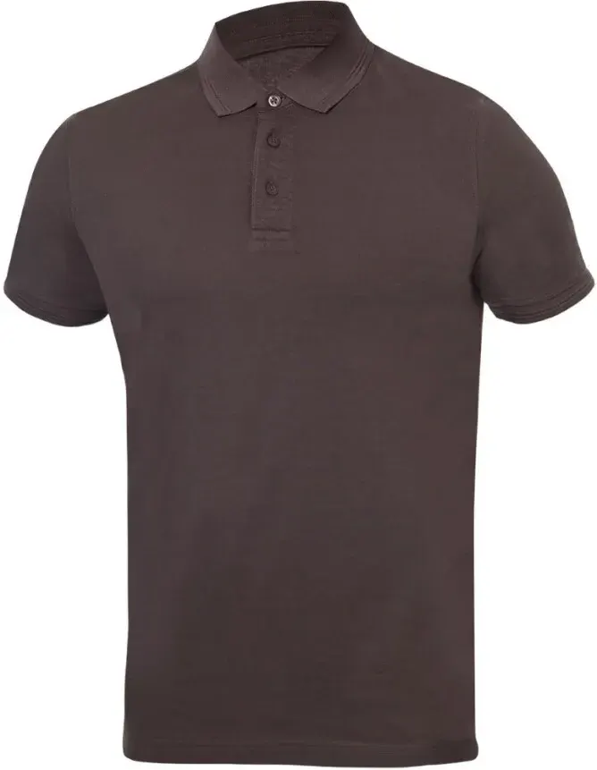 Tricou polo cu maneca scurta, din bumbac, Ardon ZIDYN, culoarea maro