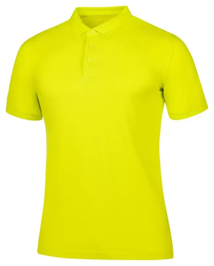 Tricou polo cu maneca scurta, din bumbac, Ardon ZIDYN, culoarea galben
