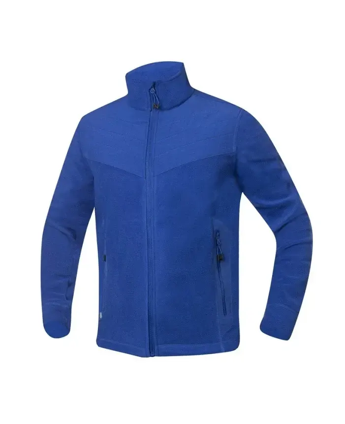 Jachetă fleece de lucru de iarna SOFTFLEECE®, din poliester, Ardon COMBO, culoarea albastru