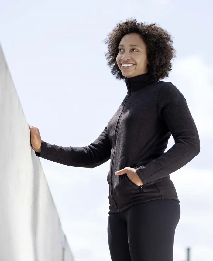 Fleece Ardon JOFLEX femei, negru, 280 g/mp