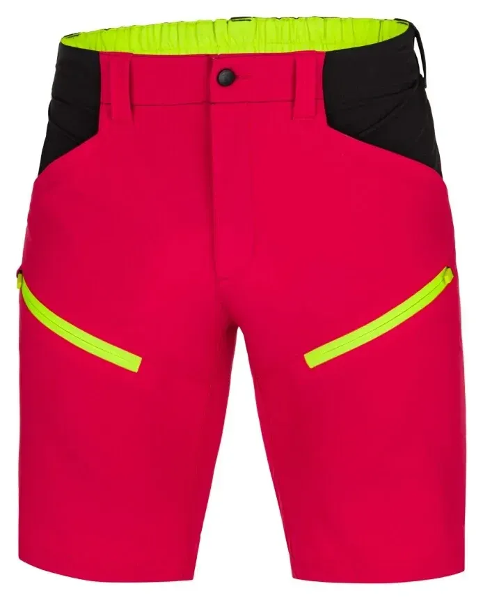 Pantaloni sc softshell, din nylon și spandex, 220 g/mp, cu elemente reflectorizante, Ardon CITYCONIC, culoarea rosu