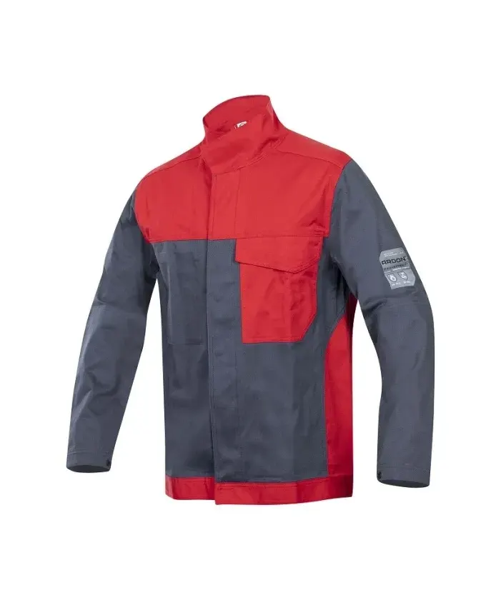 Bluză de protectie pentru sudori, din bumbac, Ardon PROHEATECT, culoarea gri