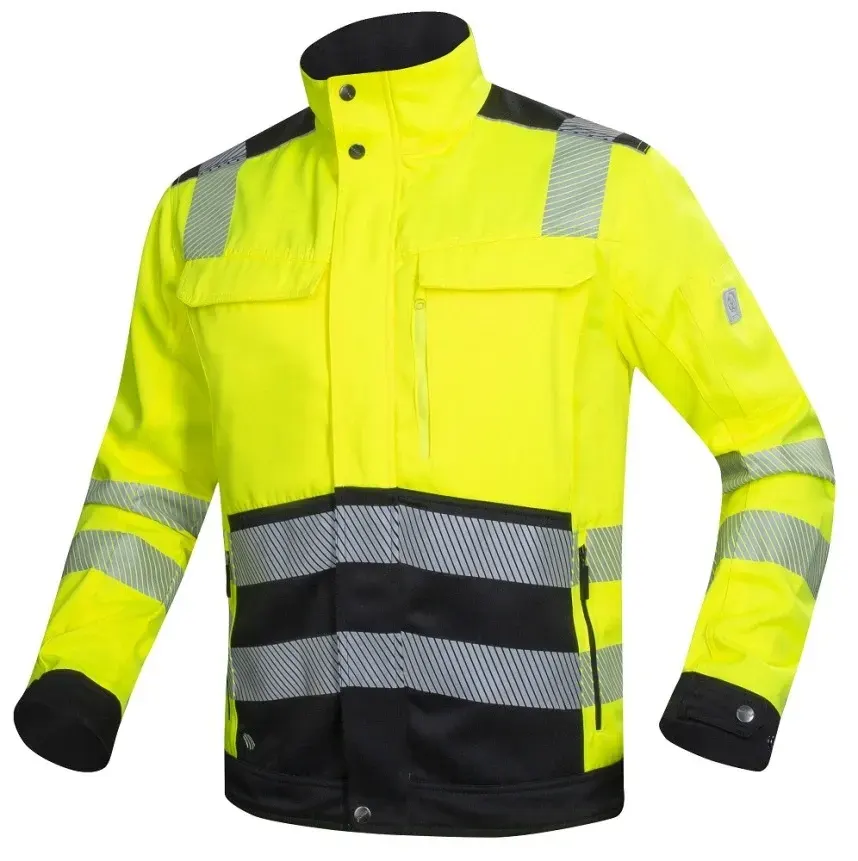 Geacă reflectorizanta de lucru +, din bumbac și poliester, Ardon SIGNAL, culoarea galben