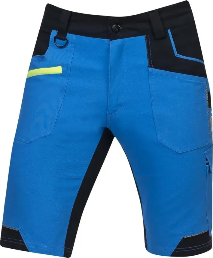 Pantaloni sc -46, din bumbac și elastan, cu elemente reflectorizante, Ardon 4XSTRETCH, culoarea albastru