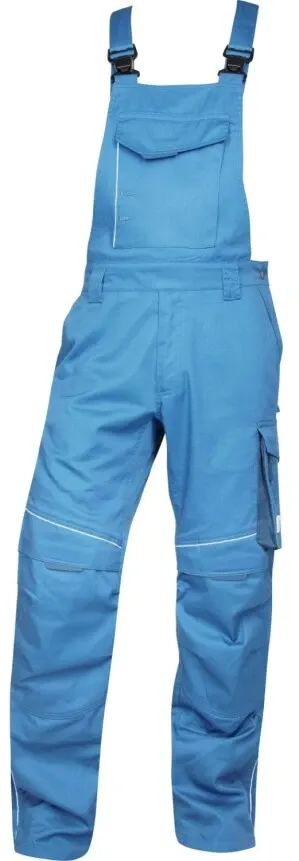 Pantaloni de lucru cu pieptar SUMMER - albastru
