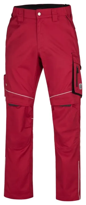 Pantaloni de lucru in talie SUMMER - rosu