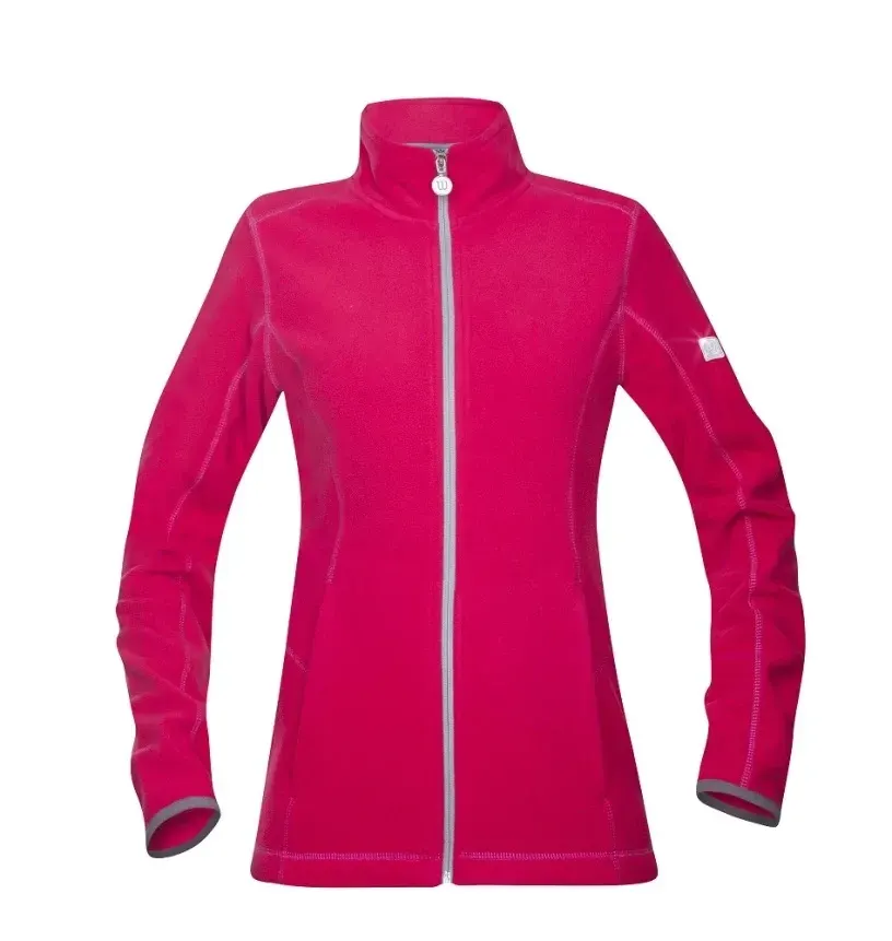 Jachetă fleece de lucru de iarna pentru femei, din poliester, Ardon FLORET, culoarea roz