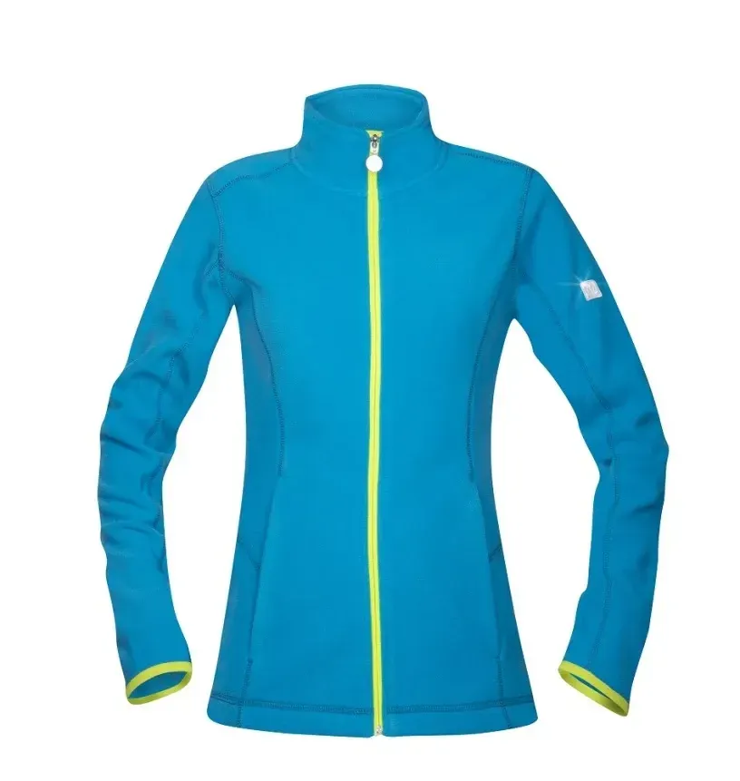 Jachetă fleece de lucru de iarna pentru femei, din poliester, Ardon FLORET, culoarea albastru