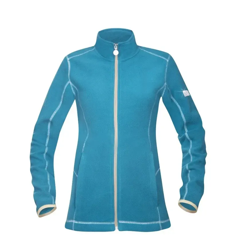 Jachetă fleece de lucru de iarna pentru femei, din poliester, Ardon FLORET, culoarea albastru
