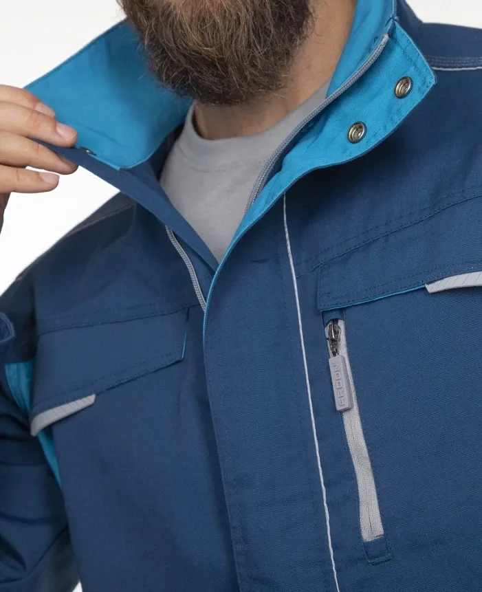 Jachetă de lucru Ardon URBAN, albastră, 270 g/m²