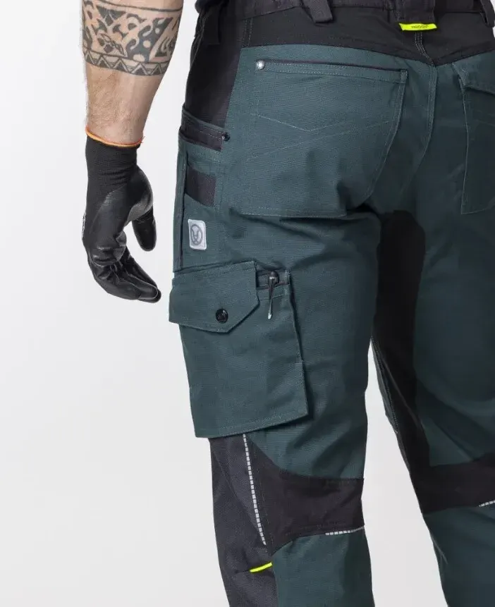 PANTALONI P 4XSTRETCH VERDE-46 - imagine 5