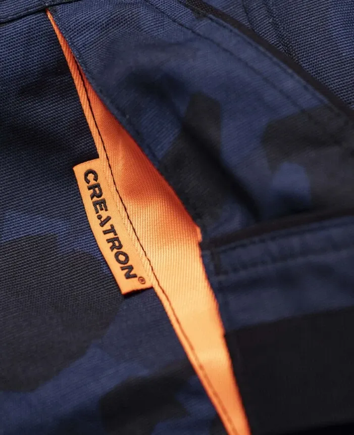 PANTALONI CREATRON CAMO ALBASTRU-46 - imagine 5