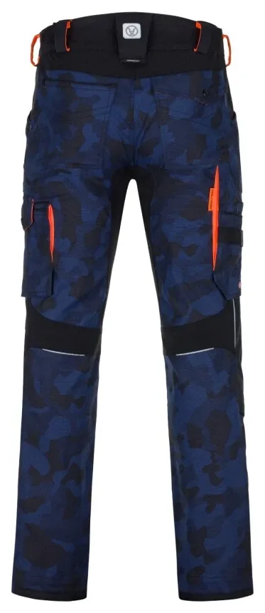 PANTALONI CREATRON CAMO ALBASTRU-46 - imagine 3
