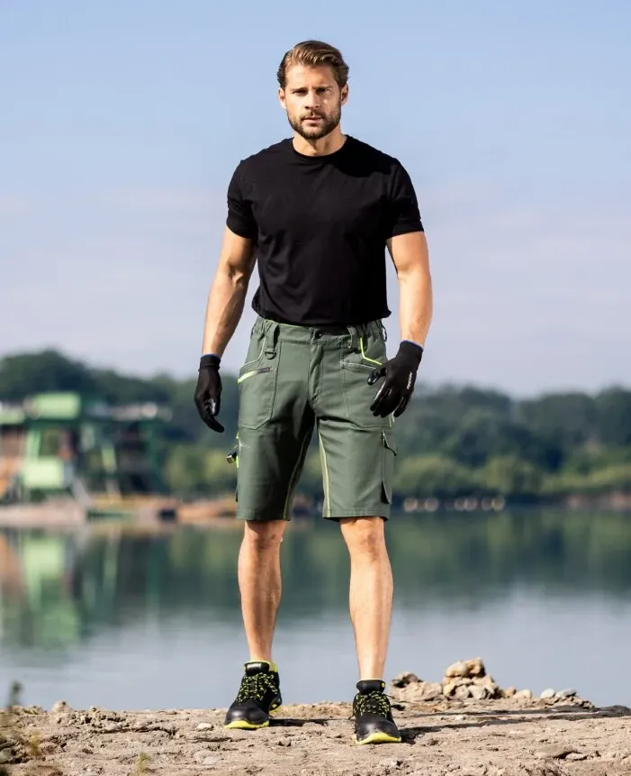 PANTALONI SCURTI CREATRON KAKI-46 - imagine 1