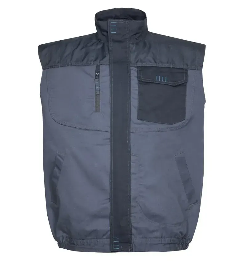 Vestă de lucru, asfalt, din bumbac și poliester, Ardon 4TECH, culoarea gri