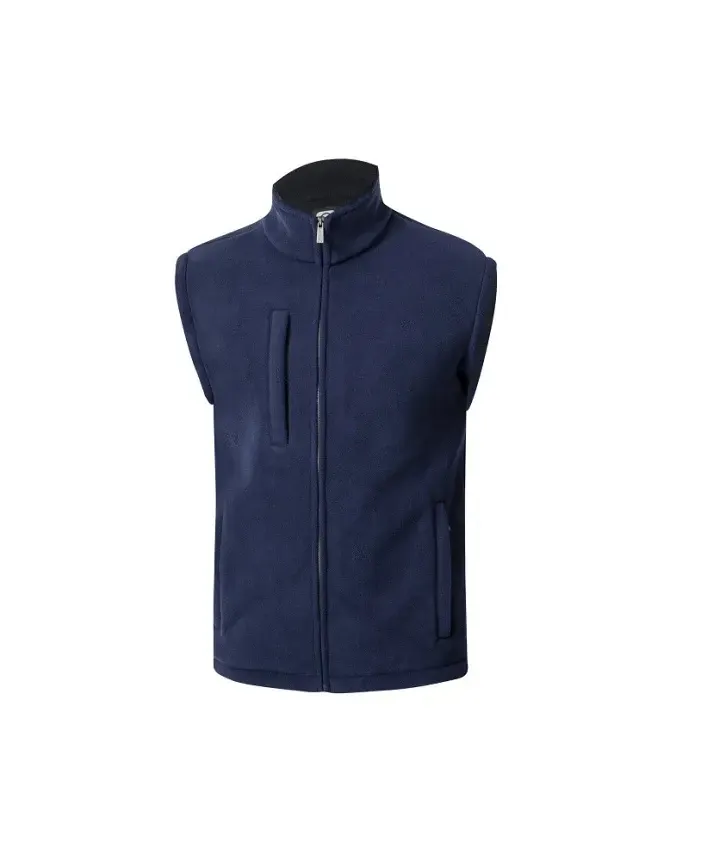 Vestă fleece 450, din poliester, 450 g/mp, căptușit, Ardon POLAR, culoarea bleumarin