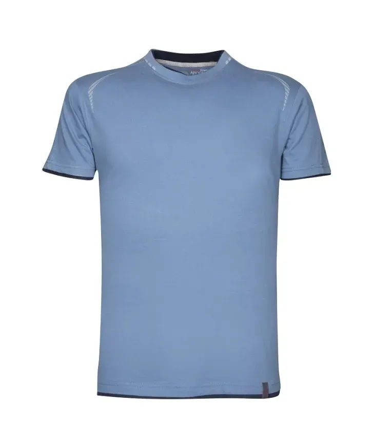 Tricou cu maneca scurta, din bumbac, 200 gr/mp, cu elemente reflectorizante, Ardon R8ED, culoarea albastru