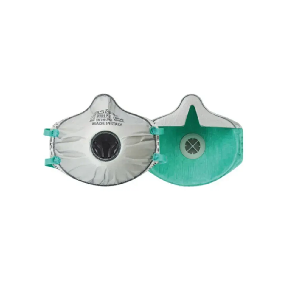 Semimască de protecție respiratorie FFP3 cu supapă, BLS carbon ZERO30C