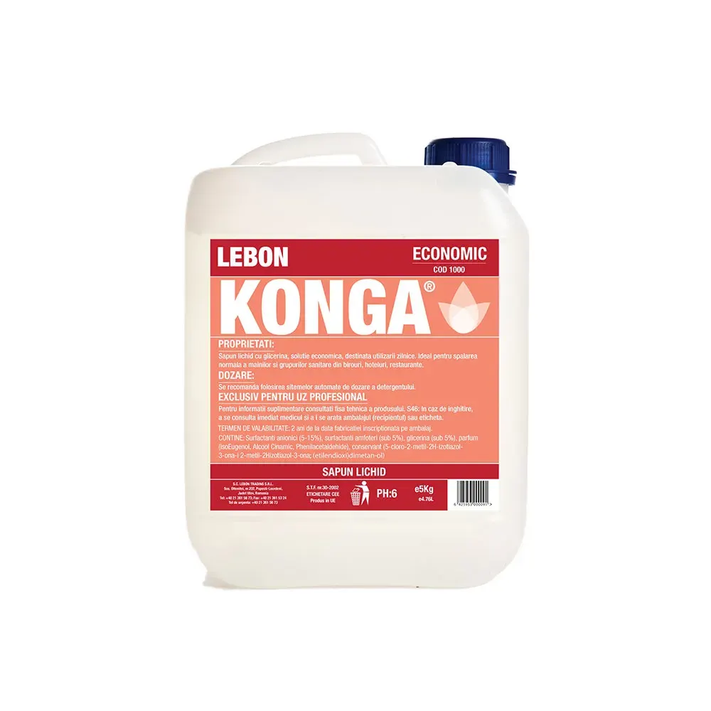 Articol de curățenie Renania Sapun lichid economic Konga 1000