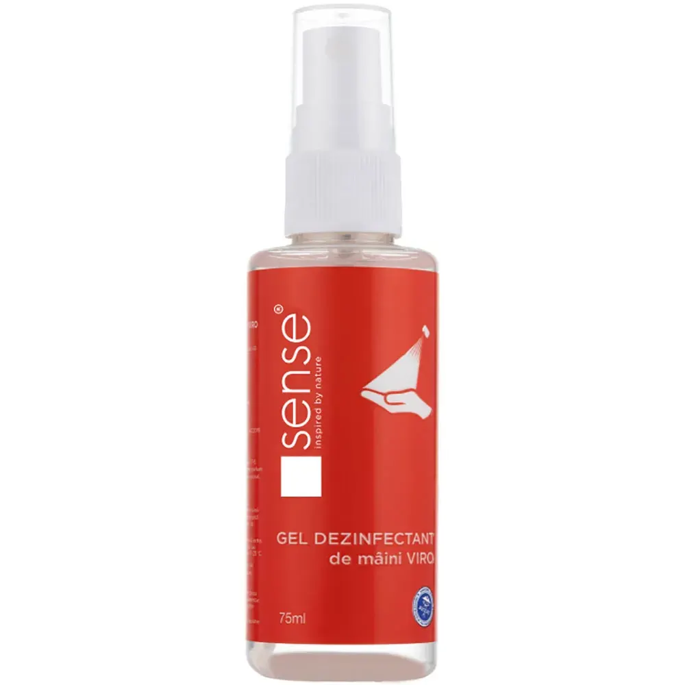Dezinfectant gel pentru maini 60% alcool Sense, art.1f88 - imagine 4