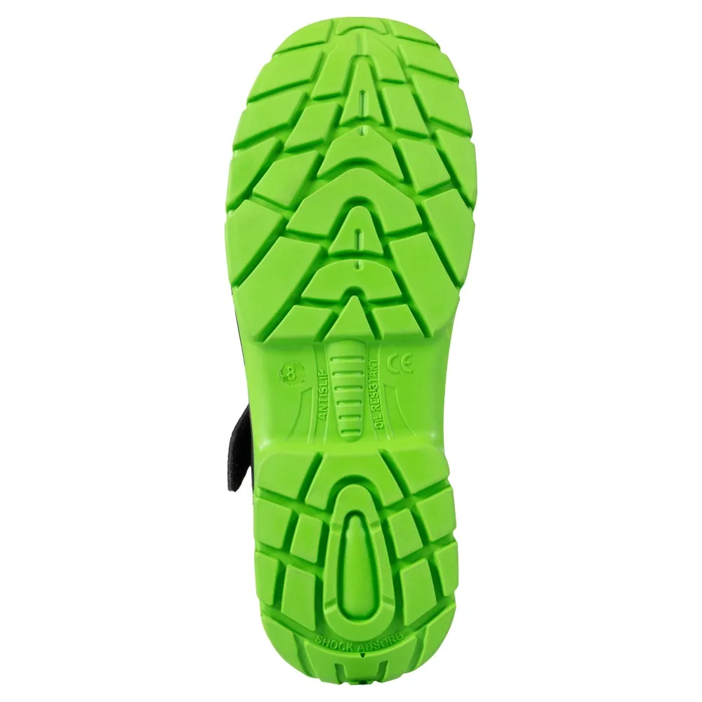 Sandale de protectie cu bombeu NEW YANTAI S1P SR FO, Renania, art.27A2 - imagine 3