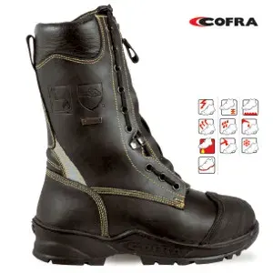 Bocanci protectie No Flame F2 A CI HI3 SRC, Cofra, art.2A06 21530-000 (NO FLAME) - imagine 1