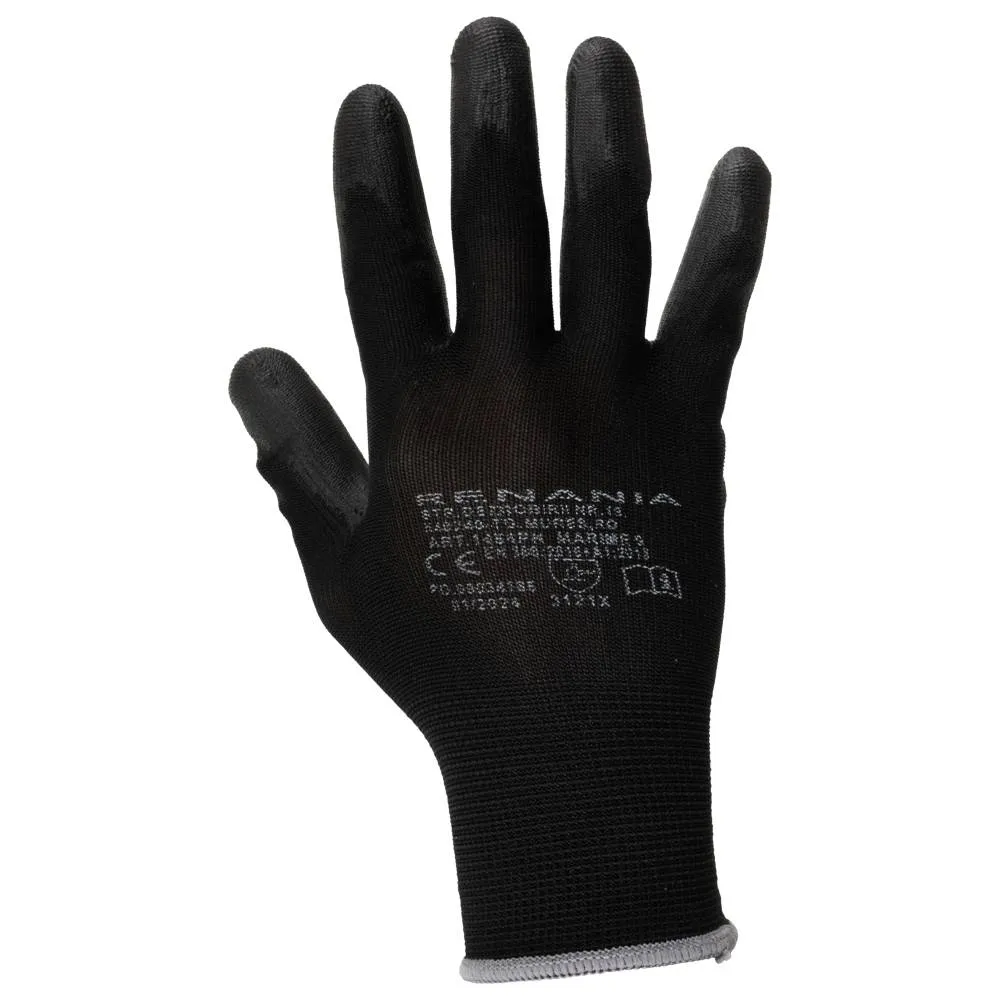 Manusi de protectie mecanica Sensor Black categoria II, Renania, art.2C00 - imagine 2