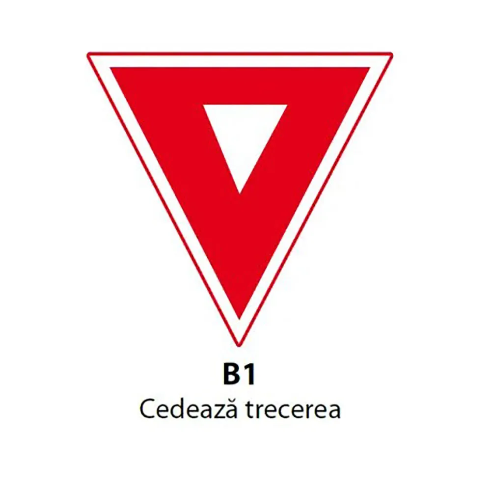 Ind.Cedeaza Trecerea, latura triunghi 675 mm, art.2T15 (IT-44)