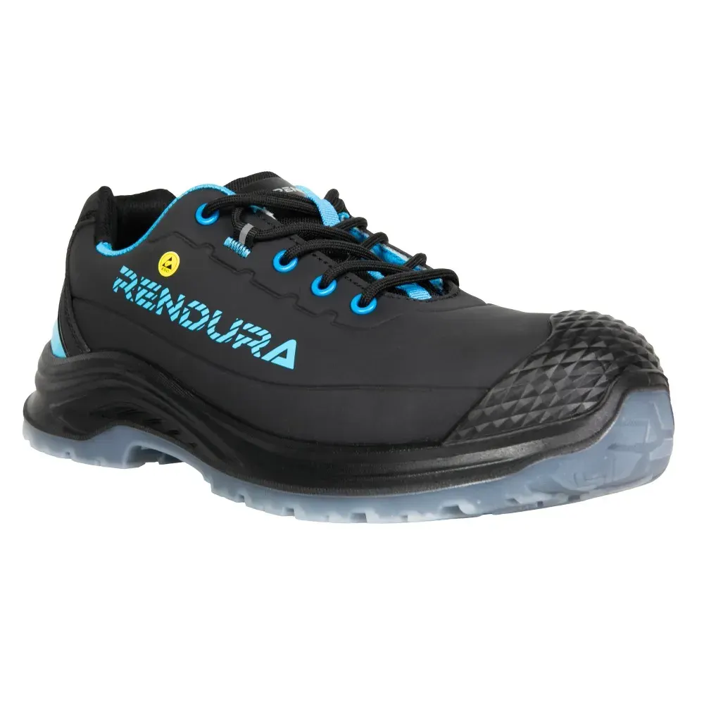 Pantofi de protectie cu bombeu DARKLIGHT S3S SR FO SC ESD, Renania, art.32A6 - imagine 4