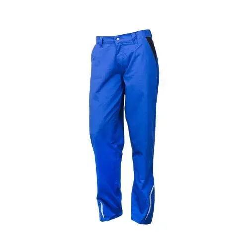 Pantaloni de protectie standard riscuri minime Colorado, din bumbac, Renania, culoarea albastru