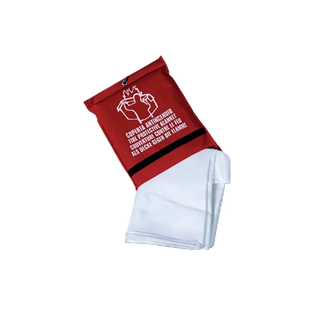 Patura de protectie antifoc, din sticla, 450 g/mp, Renania, culoarea alb