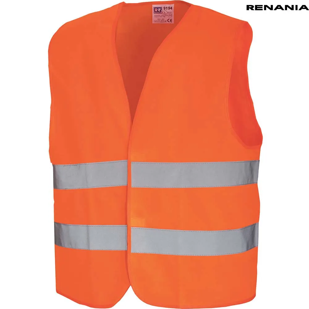 Vesta reflectorizanta de protectie inalta vizibilitate Reflex/Neon, Renania, art.386B - imagine 9