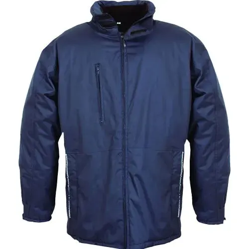 Scurtă de protectie riscuri minime iarna Rocky, din poliester, Renania, culoarea bleumarin