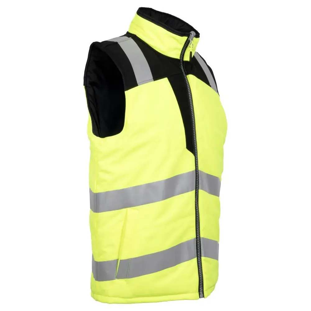 Vesta reversibila cu benzi reflectorizante protectie riscuri minime iarna New Reverso, Renania, art.3B87 - imagine 8